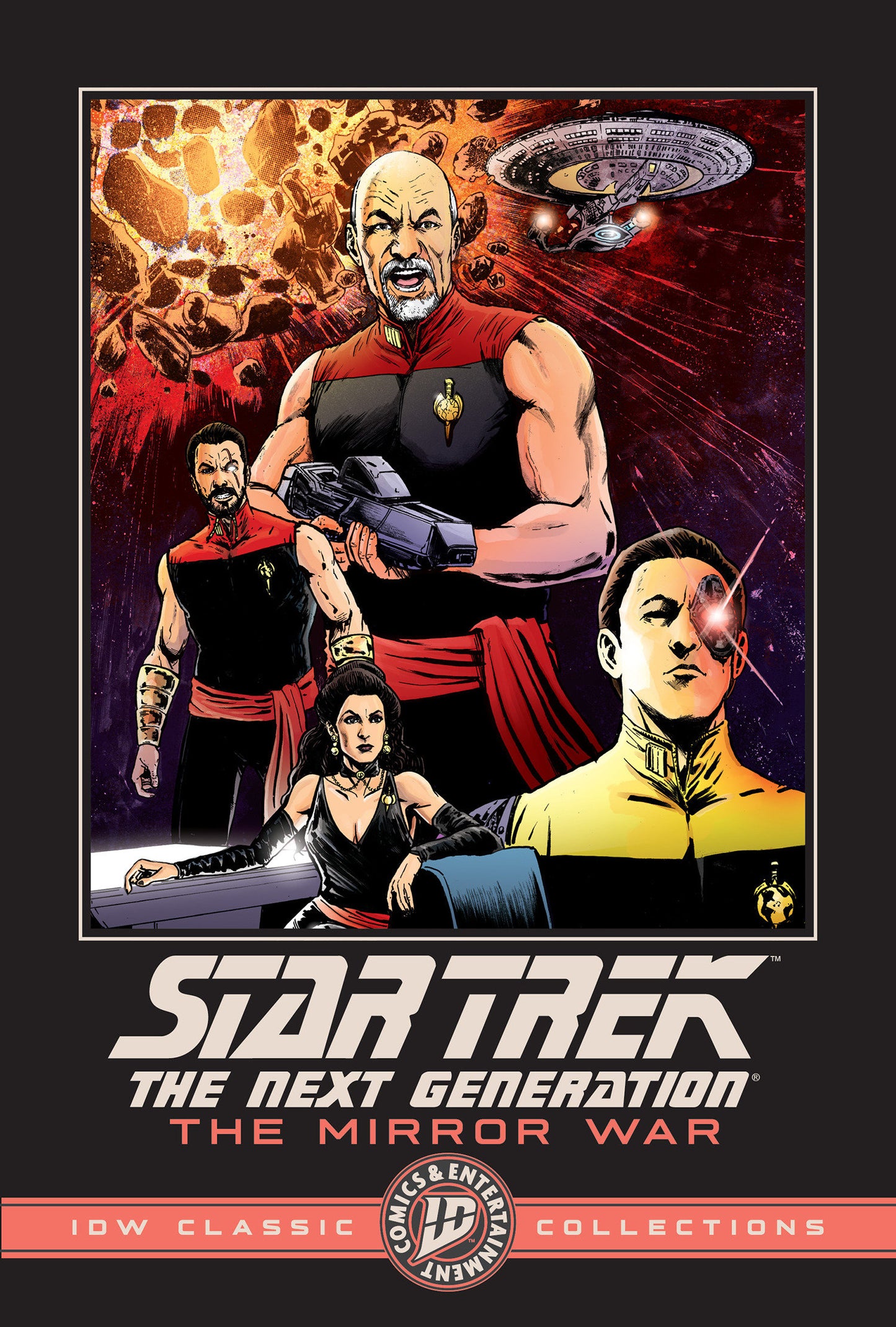 Star Trek: The Next Generation The Mirror War Idw Classic Collections (NM)