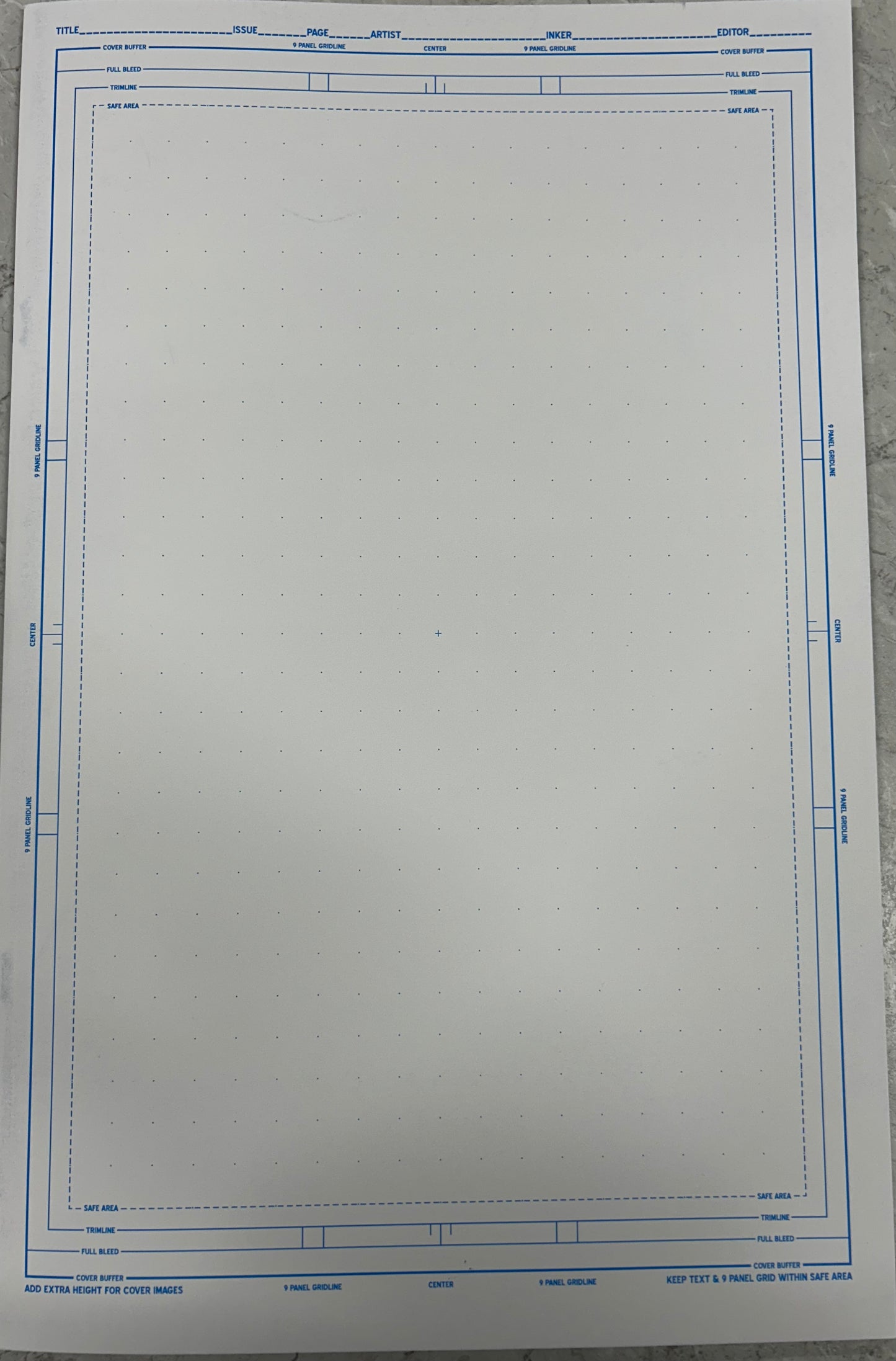 Blueline Giant 11 X17 Sketchbook (NM)