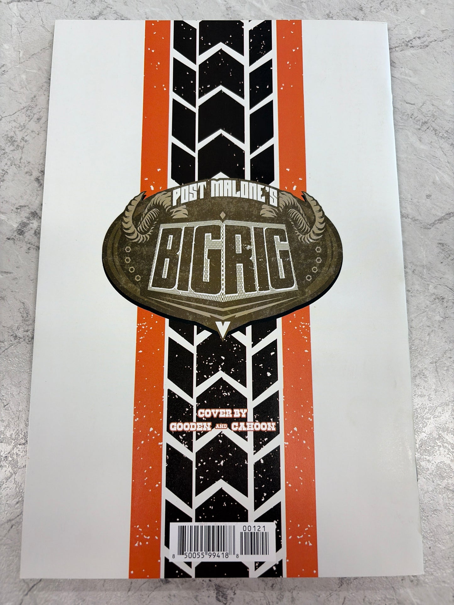 Post Malone's Big Rig #1 2nd Print Adam Cahoon Variant (NM)