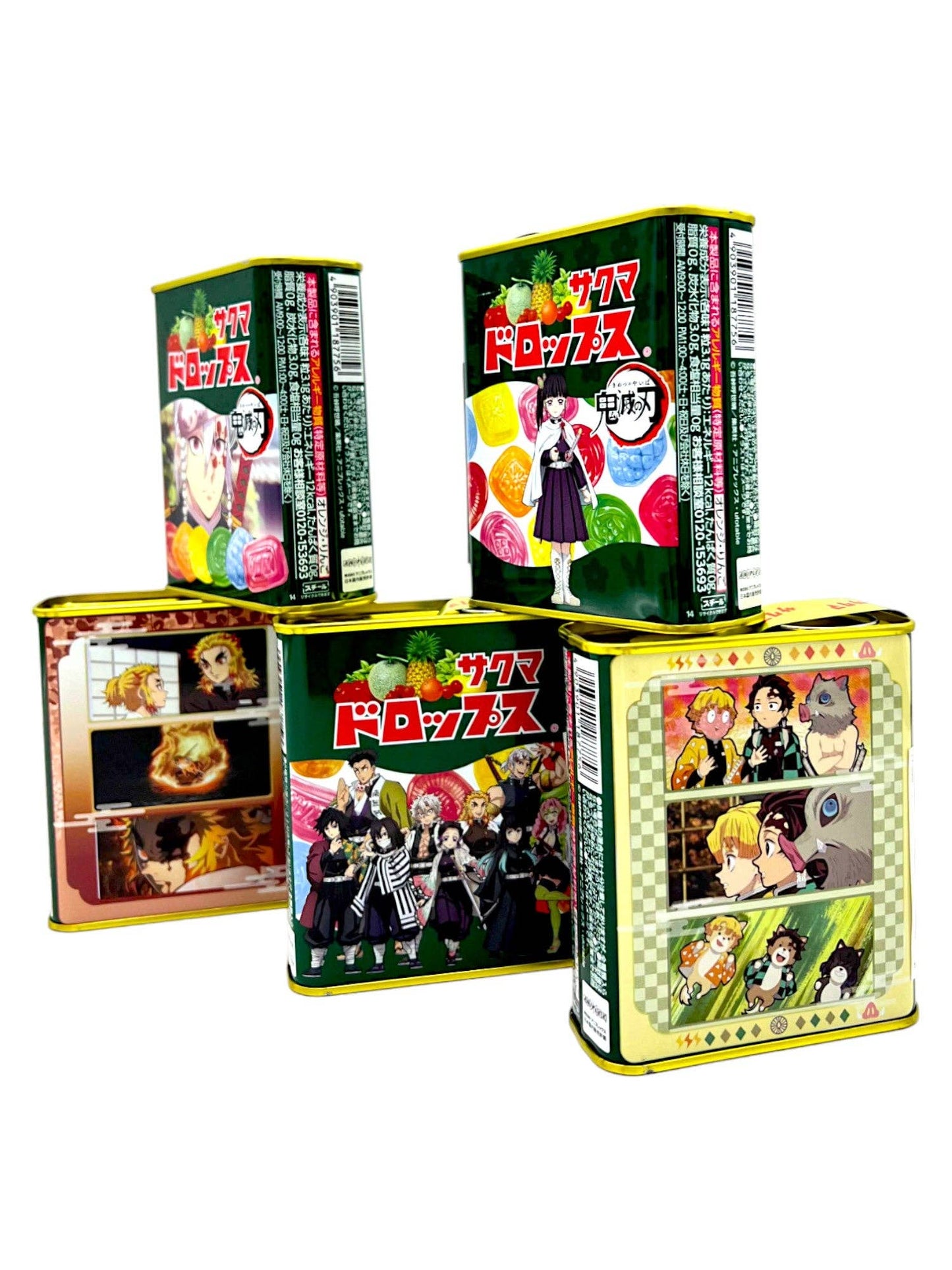 Demon Slayer Kimetsu no Yaiba Hard Fruit Candy (Japan)