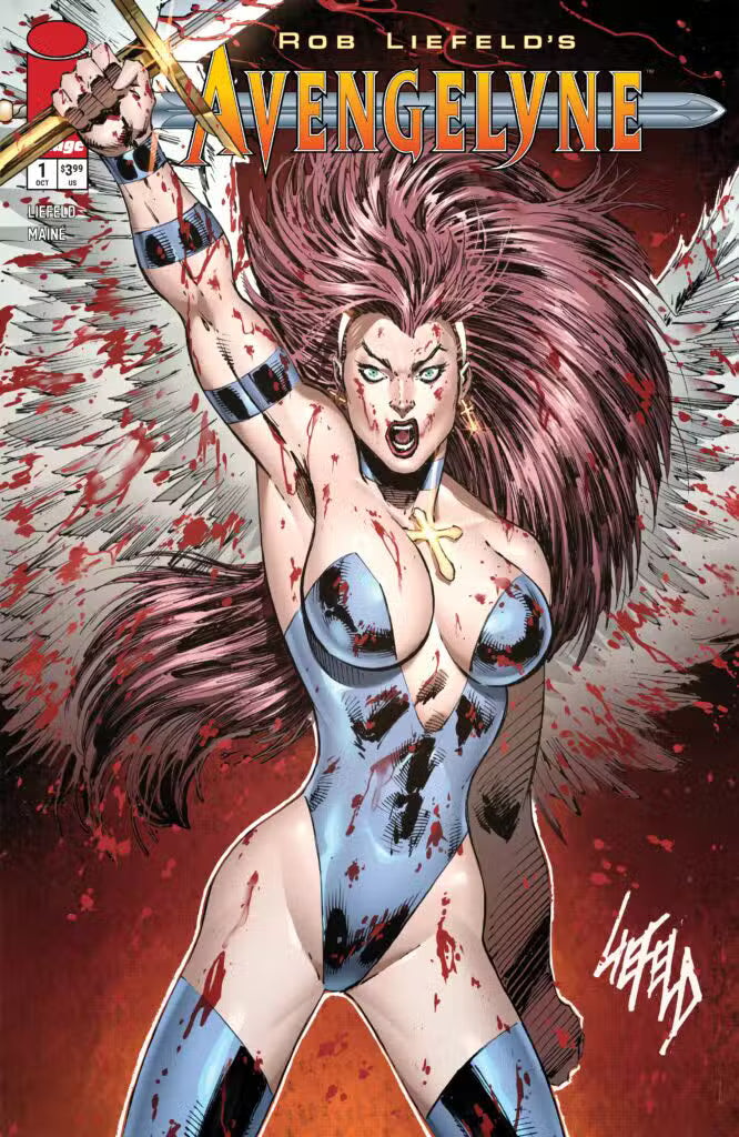 Avengelyne #1 Cover H Rob Liefeld Midnight Variant (Mature) (NM)