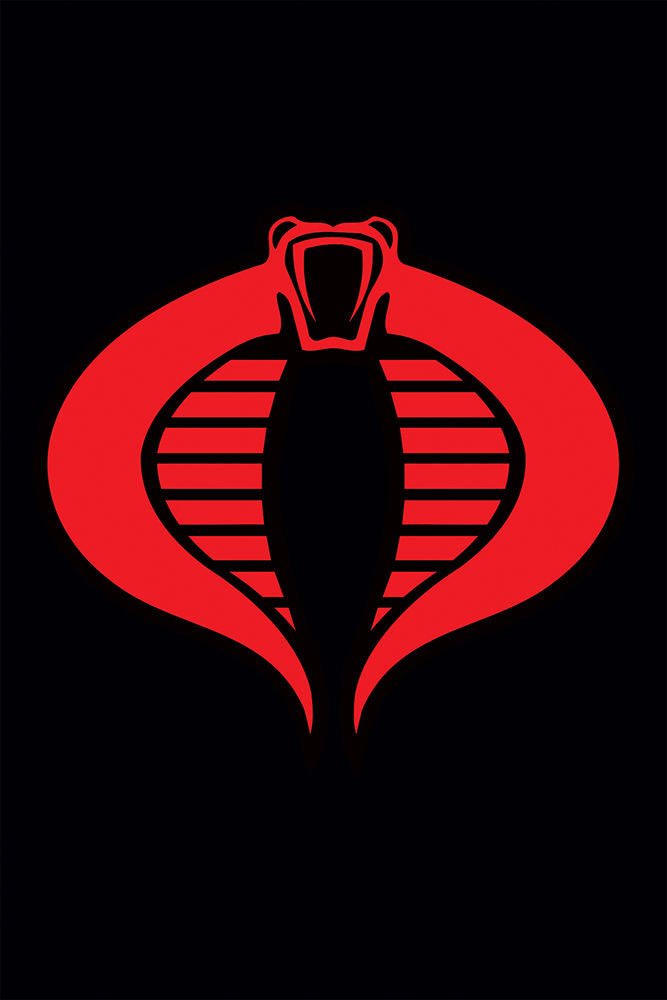 GI Joe Cobra Logo Poster