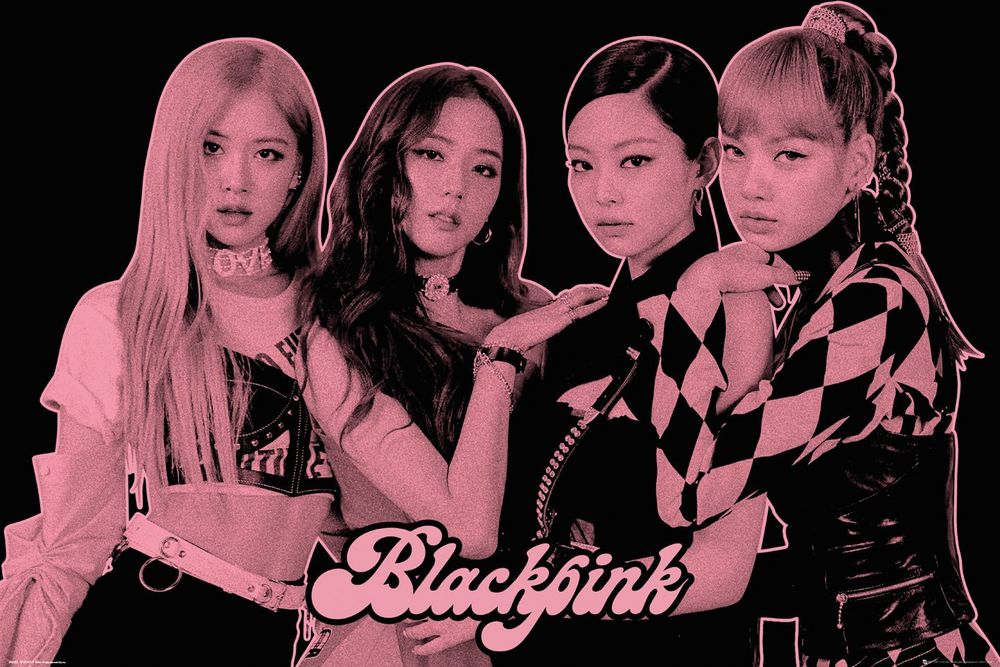 BlackPink Pink Poster