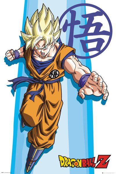 Dragon Ball Z SS Goku Poster (Not Available for Shipping)
