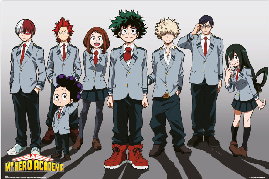 My Hero Academia Uniform Poster