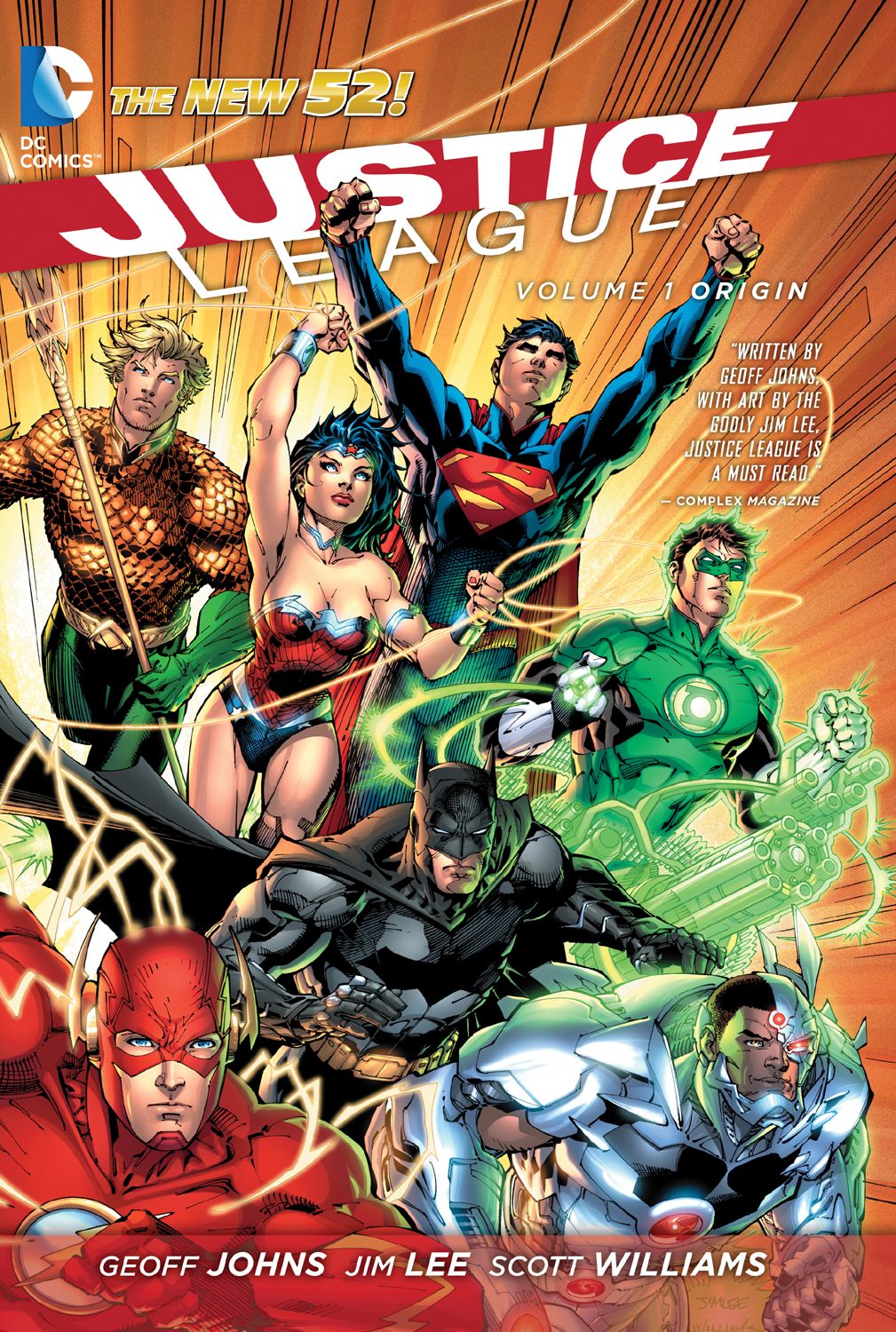 Justice League Hardcover Volume 01 Origin