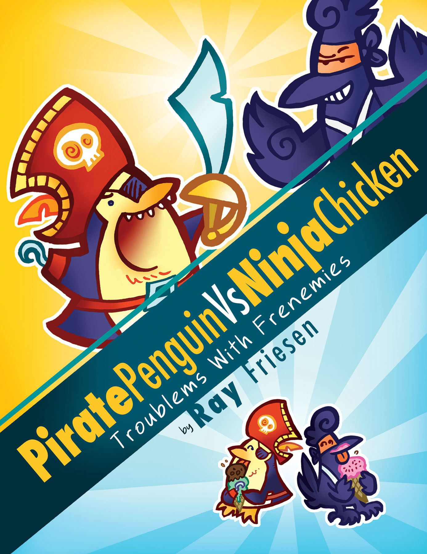 Pirate Penguin vs Ninja Chicken Hardcover Volume 01 (NM)