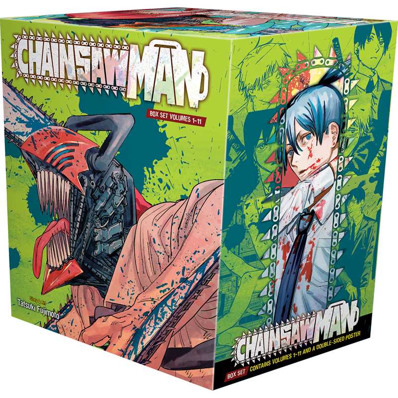 Chainsaw Man Box Set by Tatsuki Fujimoto: Boxed Set/Slip Cased/Casebound (NM)