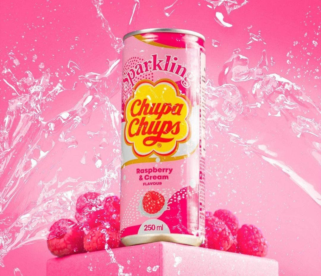 Chupa Chups Sparkling Raspberry Cream (Korea)