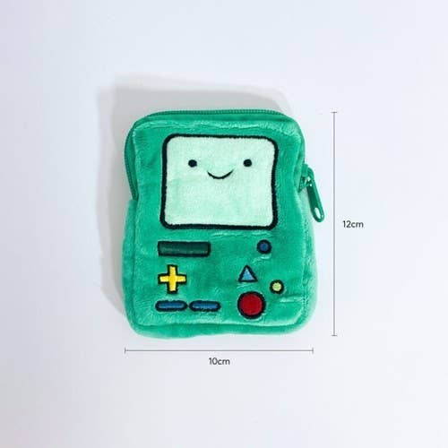 Adventure time BMO Mini Plush Pouch Case Wallet: Small