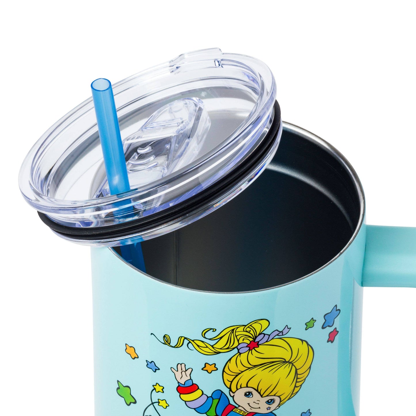Rainbow Brite and Twink Sparkle 40oz Stainless Steel Tumbler w Handle