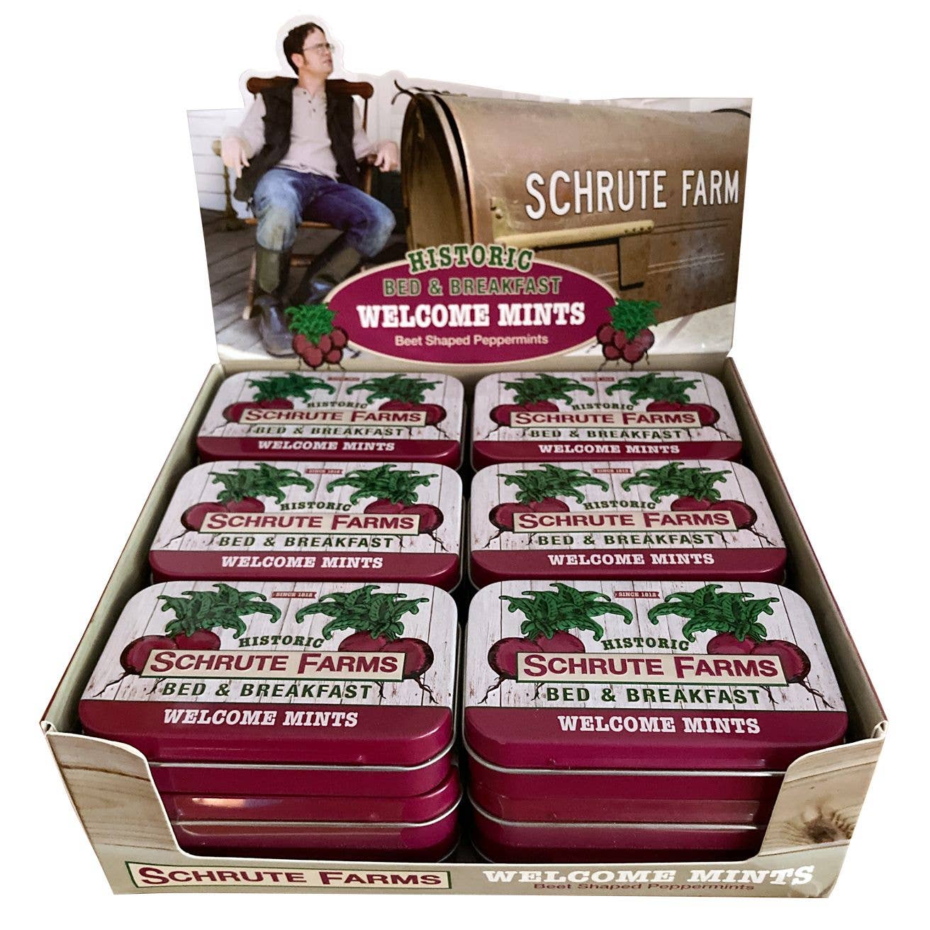 The Office, Schrute Farms Hospitality Mints Tin