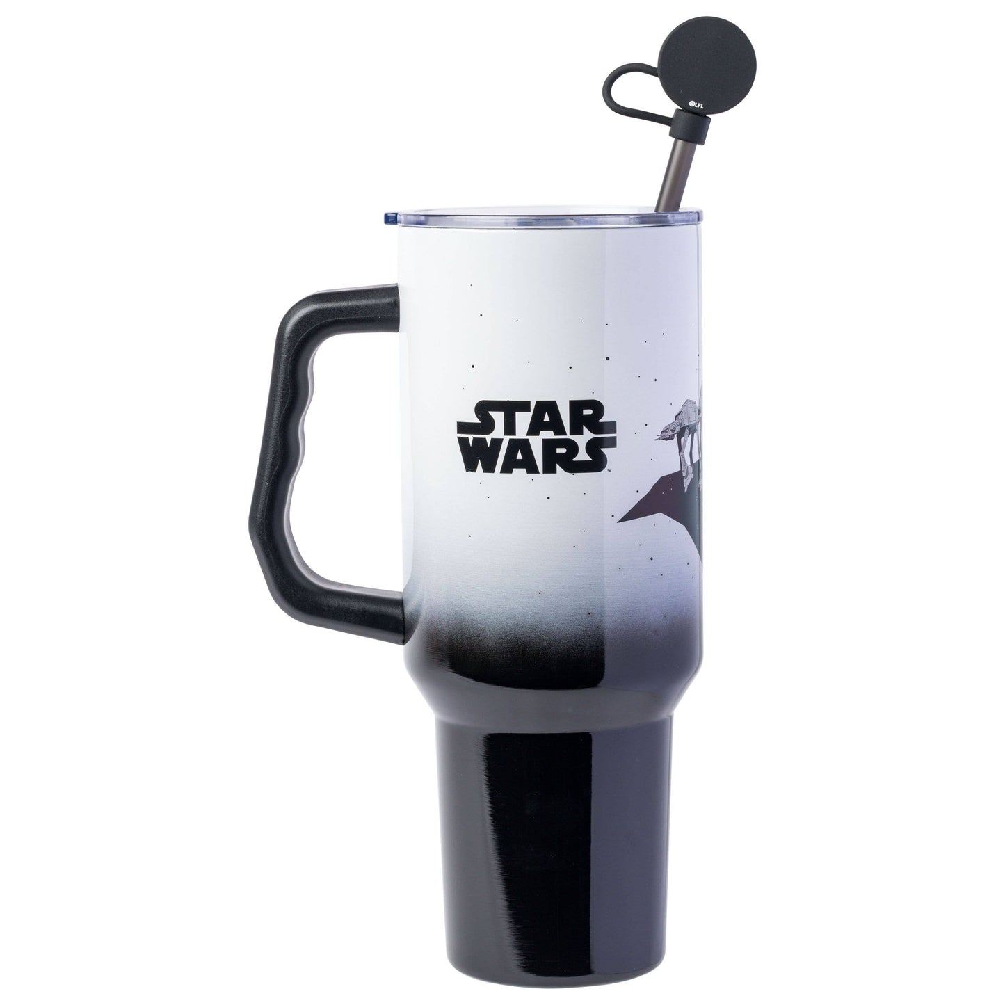 Star Wars Dark Side Vader Ombre 40oz SS Tumbler w/Straw Cap