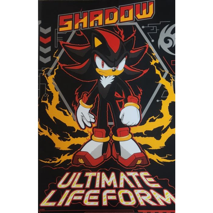 Sonic - Shadow Ultimate Lifeform Poster (Not Available for Shipping) (Copy)