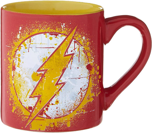 DC Comics Flash Splatter 14oz Ceramic Mug
