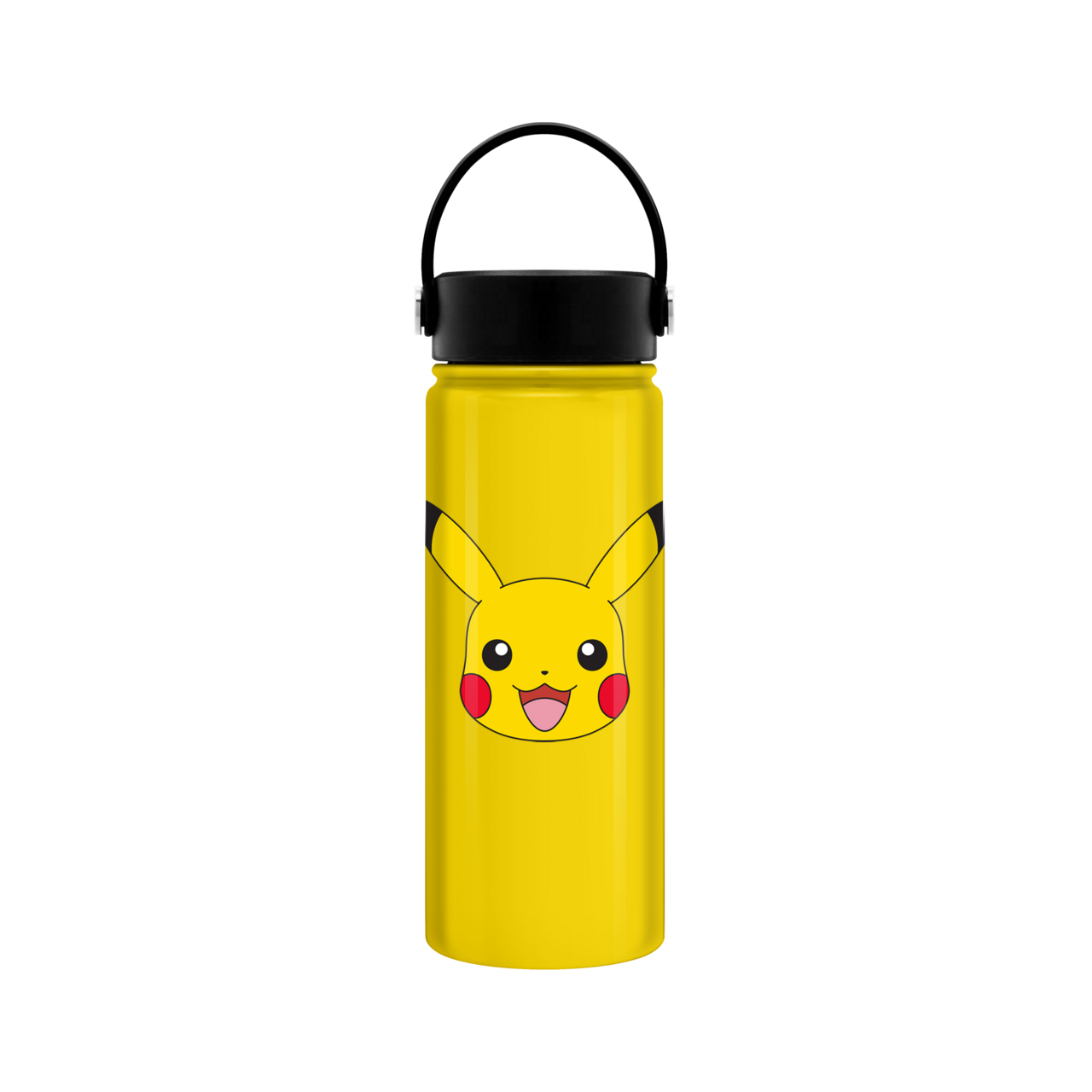 Pokemon Pikachu Happy Face 20oz Stainless Steel Water Bottle