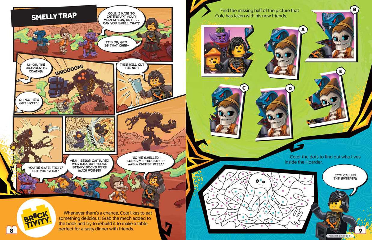 LEGO NINJAGO: Cole's Mech Mission (NM