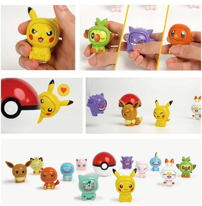 Pokémon Face Figure Collection – Random Capsule Toy (1 capsule)