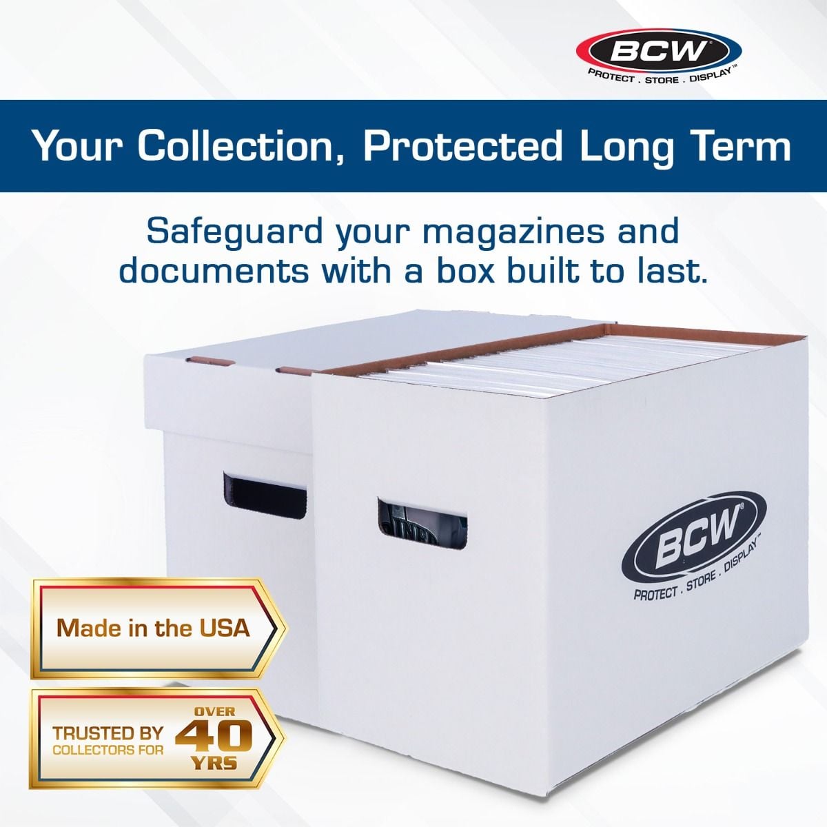BCW Magazine Storage Box (Not Available for Shipping)