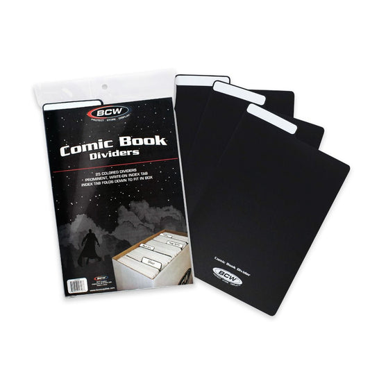 BCW Comic Book Dividers - Black