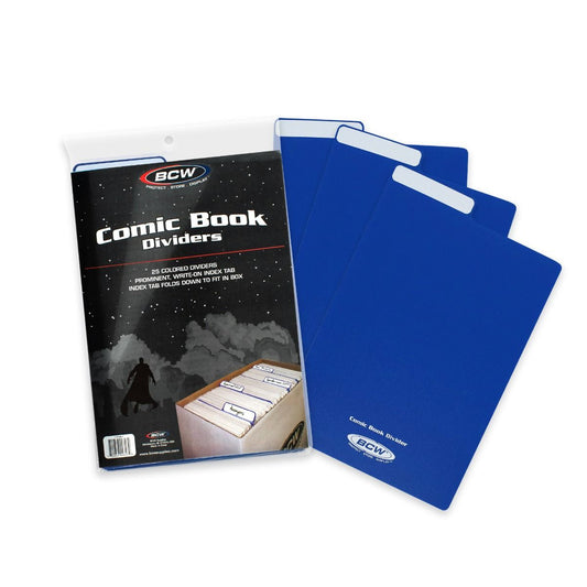 BCW Comic Book Dividers - Blue