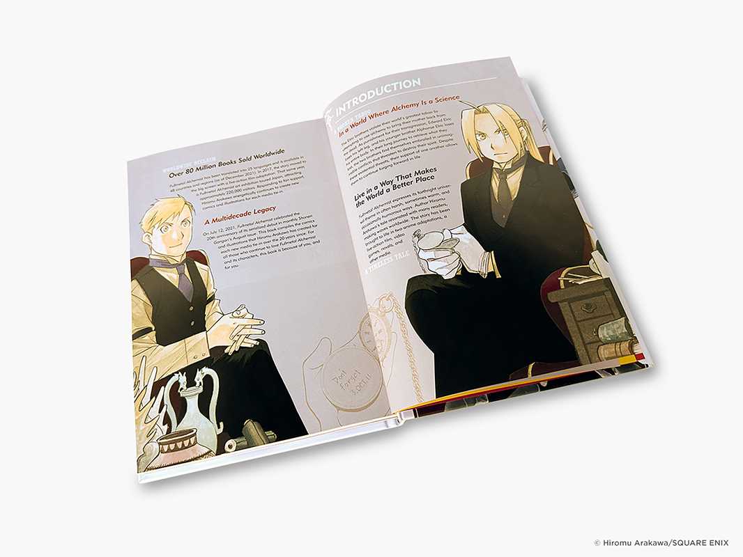 Fullmetal Alchemist 20th Anniversary Book by Hiromu Arakawa: Hardcover (NM)