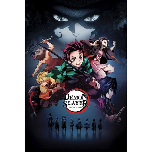 Demon Slayer Group Poster (Not Available for Shipping)