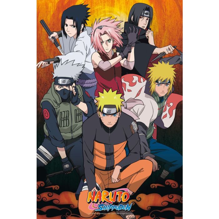 Naruto Heroes Poster (Not Available for Shipping)