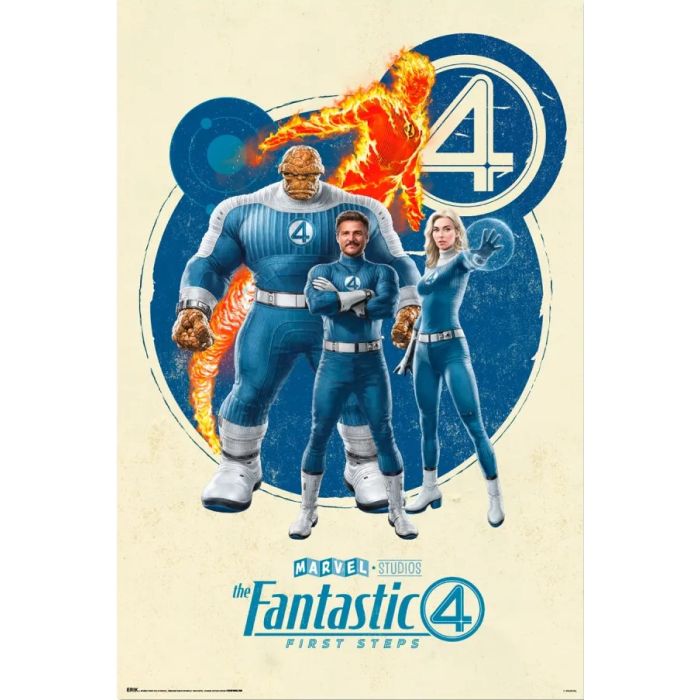 Fantastic Four 2025 Poster