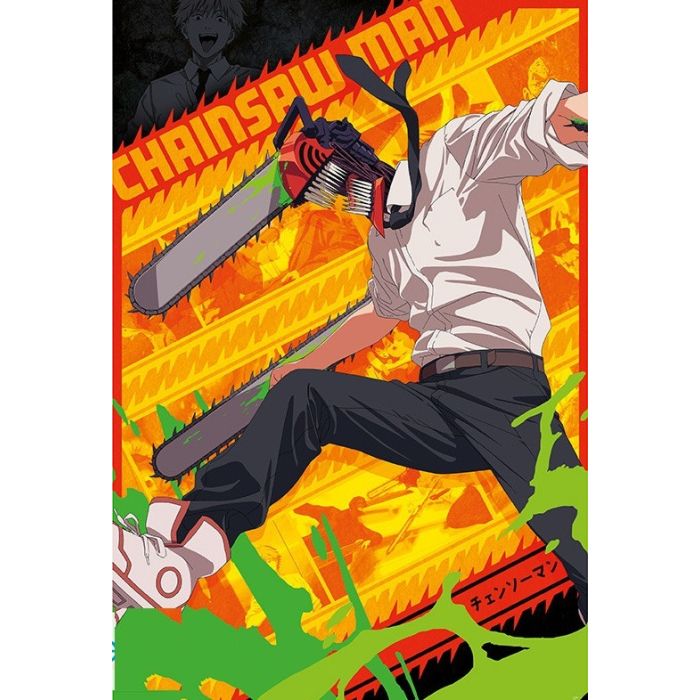 Chainsaw Man Baddest Poster (Not Available for Shipping)