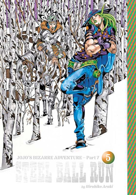Jojos Bizarre Adventure Part 7 Steel Ball Run Graphic Novel Volume 05 (NM)