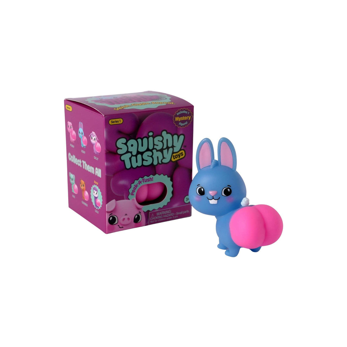 Squishy Tushy Toy 3" Single Figure Blind Box (1pc)