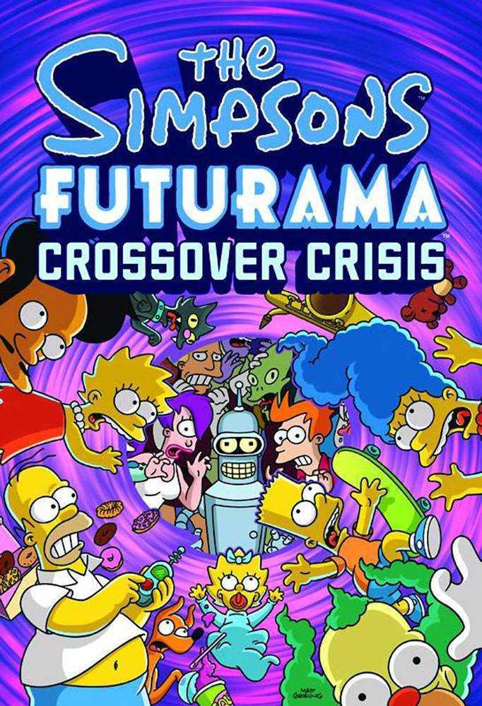 Simpsons Futurama Crossover Crisis Slipcase Hardcover (NM)