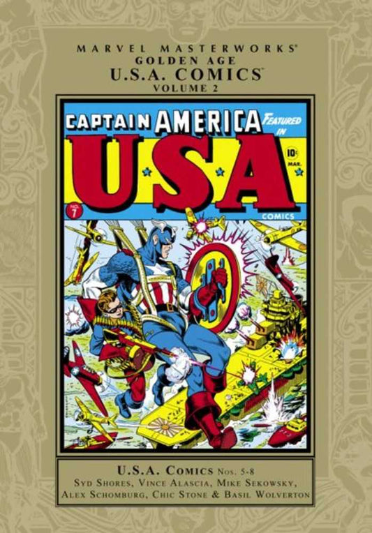 Marvel Masterworks Golden Age Usa Comics Hardcover Volume 02 (NM)