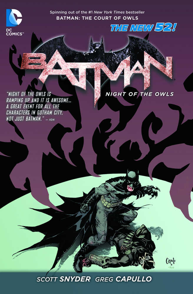 Batman Night Of The Owls TPB (N52) (NM)