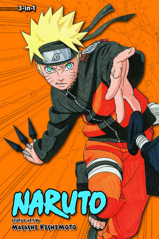 Naruto 3 in 1 TPB Volume 10 (NM)