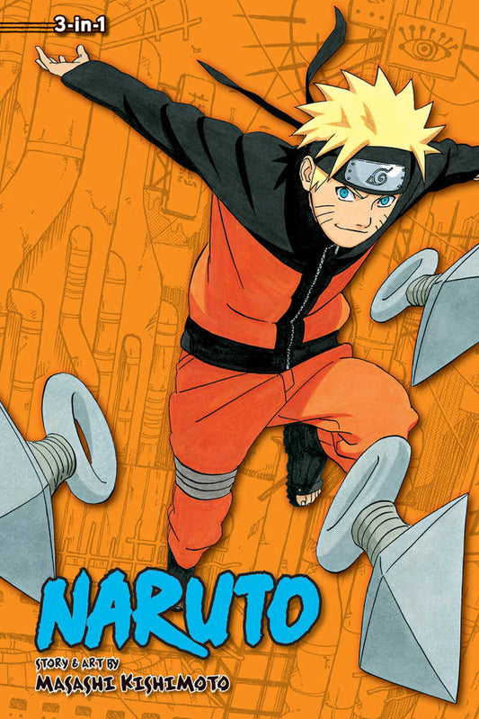 Naruto 3 in 1 TPB Volume 12 (NM)