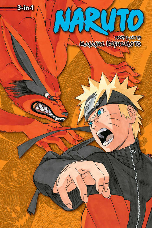 Naruto 3 in 1 TPB Volume 17 (NM)