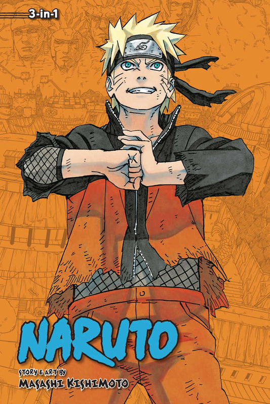 Naruto 3 in 1 TPB Volume 22 (NM)