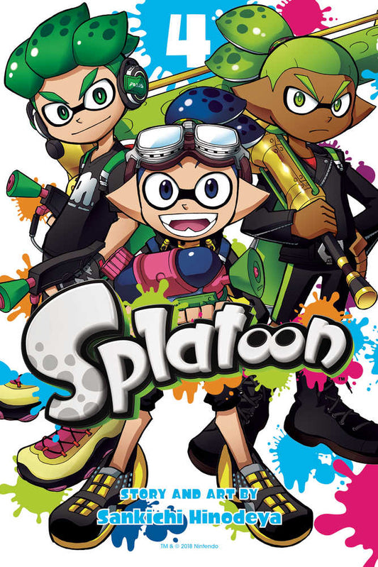 Splatoon Manga Graphic Novel Volume 04 (NM)