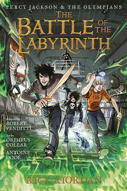 Percy Jackson & Olympians Softcover Volume 04 Battle Of Labyrinth (NM)