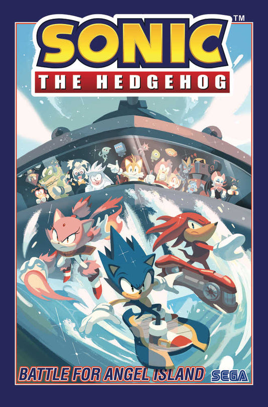 Sonic The Hedgehog TPB Volume 03 Battle For Angel Island (NM)