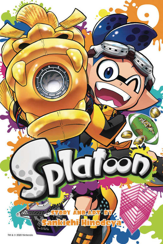 Splatoon Manga Graphic Novel Volume 09 (NM)
