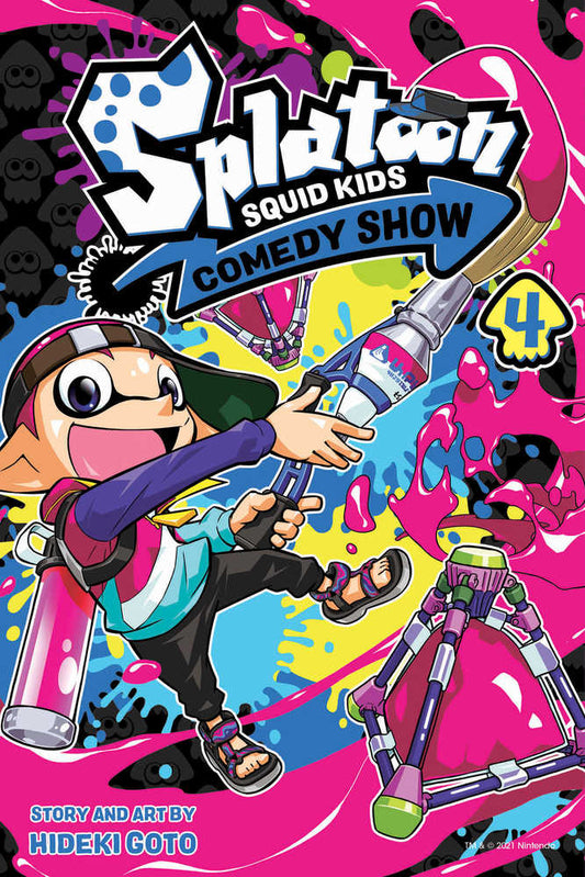 Splatoon Squid Kids Comedy Show Graphic Novel Volume 04 (NM)