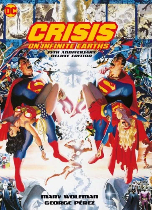 Crisis On Infinite Earths 35th Anniv Deluxe Edition Hardcover (NM)