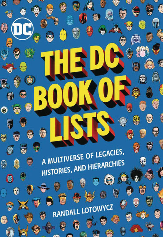 DC Book Of Lists Hardcover (NM)