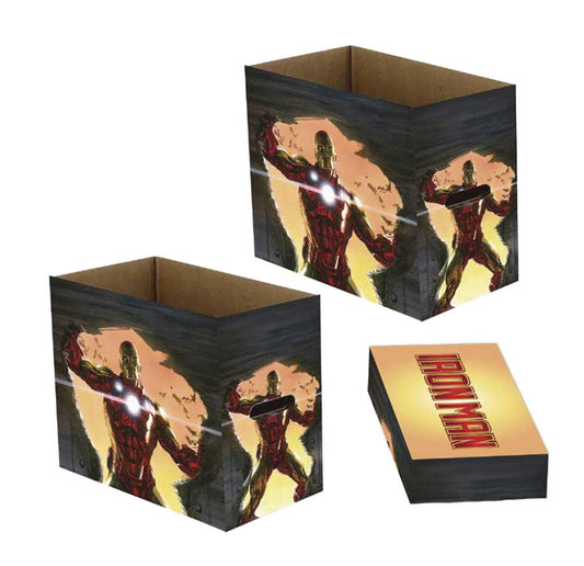 Marvel Invincible Iron Man Short Comic Storage Box (Not Available for Shipping)