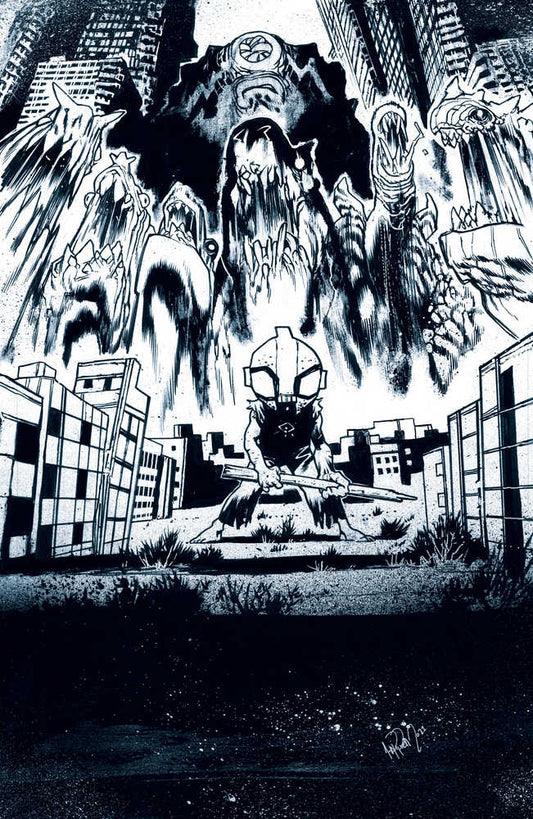 Ultramega By James Harren #3 Cover D 1:10 Variant Edition Black & White Virgin (NM)