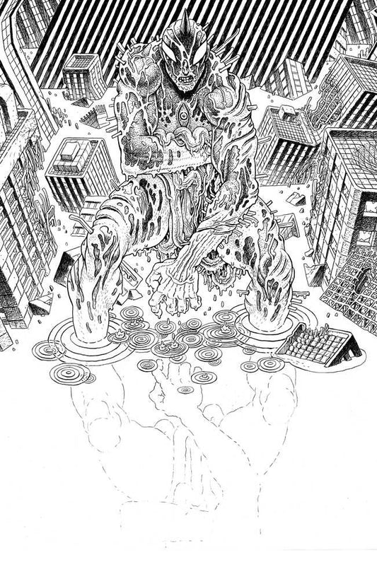 Ultramega By James Harren #2 Cover C 5 Copy Variant Edition Black & White Virgin (M (NM)