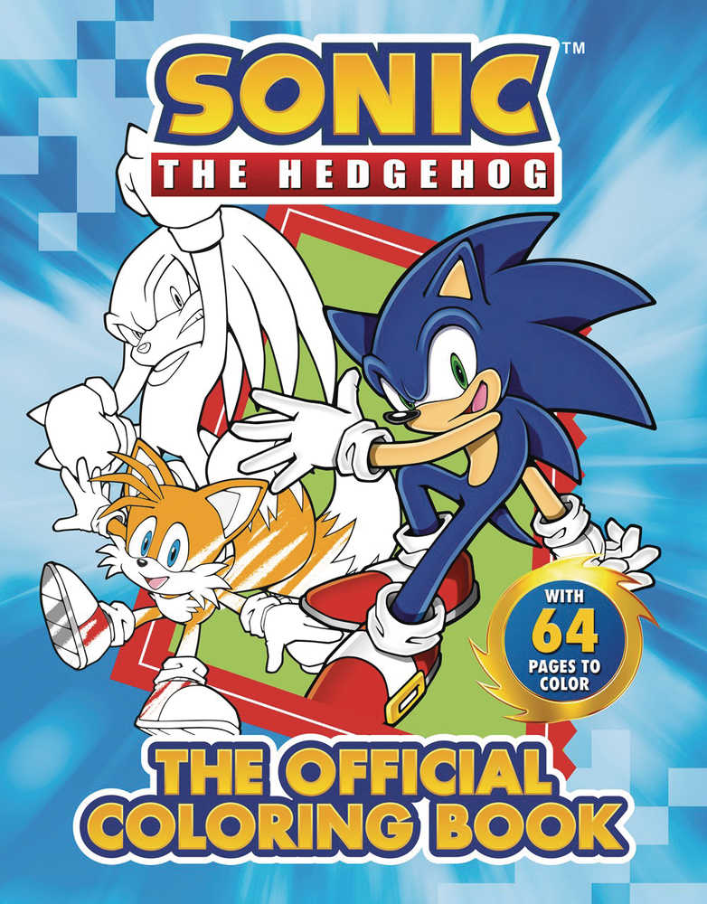 Sonic The Hedgehog Official  Coloring Book